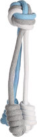 Speelgoed Jim Touw met 3 knotsen Twist Blauw