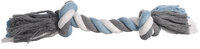 Speelgoed Jim Touw met 2 knopen Blauw