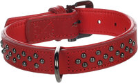 Halsband met sierbeslag Denver Rood