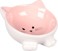 Eet- en drinkpot Puzi Roze
