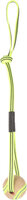 Speelgoed Juru Trektouw met bal Beige &amp; Fluo geel