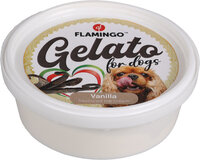 Snack Gelato Ijs met aardbei- &amp; appel- &amp; vanillesmaak