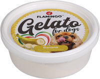 Snack Gelato Ijs met ananas- &amp; banaan- &amp; framboossmaak