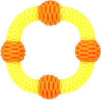 Speelgoed Lipa Ring met bal Geel &amp; Oranje