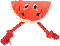 Speelgoed Bubto Watermeloen met touw Rood