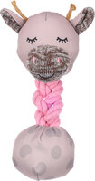 Speelgoed Puppy Britty Giraf met bal met touw Meerdere kleuren
