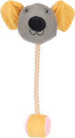 Speelgoed Puppy Felsy Muis &amp; Nijlpaard met bal met touw Meerdere kleuren