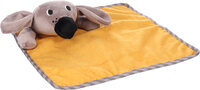 Speelgoed Puppy Livo Knuffeldoek Oker