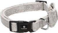 Halsband met strik Nelson Grijs