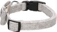 Halsband met strik Nelson Grijs
