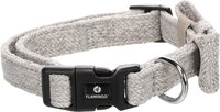 Halsband met strik Nelson Grijs