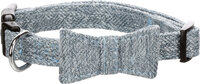 Halsband met strik Nelson Blauw