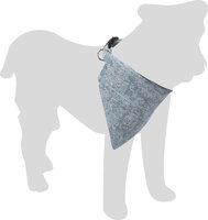 Halsband met bandana Nelson Blauw