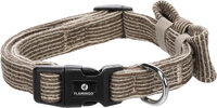 Halsband met strik Herbert Lichtbruin