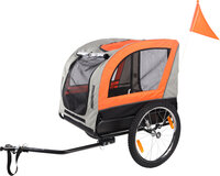 Fietskar Jolene Grijs &amp; Oranje