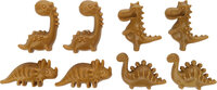 Snack Veggie Dino met ananas Geel