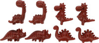 Snack Veggie Dino met aardbei Rood