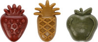Snack Veggie Fruitmix met aardbei &amp; met ananas &amp; met appel Meerkleurig