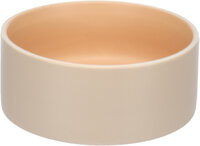Eet- en drinkpot Anca Rond Beige &amp; Oranje