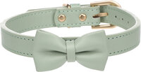 Halsband met strik Nela Muntgroen
