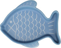 Eet- en drinkpot Fishie Blauw