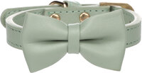 Halsband met strik Nela Muntgroen