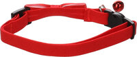 Halsband met strik Castor Rood