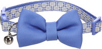 Halsband met strik Casi Blauw