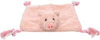 Speelgoed Poppo Varken met touw Roze