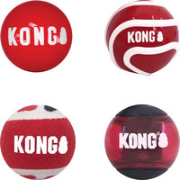 Kong Speelgoed Signature Bal Meerkleurig