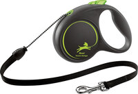Flexi Rollijn Black Design Koord Zwart Groen