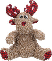 Kerst Speelgoed zittend Krola Rendier Bruin
