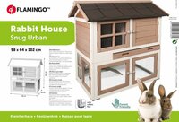 Konijnenhok Snug Urban Bruin