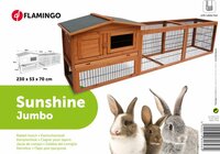 Konijnenhok Jumbo Classic Bruin