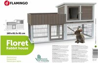 Konijnenhok Floret Urban Bruin