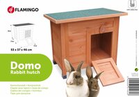 Konijnenhok Domo Classic Bruin