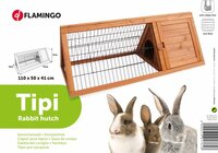 Konijnenhok Tipi Classic Bruin
