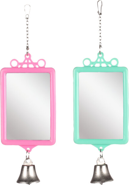 Parkietenspeelgoed Spiegel Meerdere kleuren