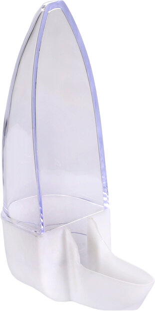 Drink- en voederfontein Miki Halfrond Wit