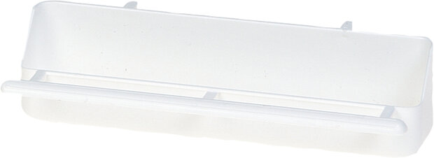 Zaad- en waterbakje met opstap Tiko Rechthoekig Wit