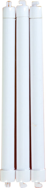 Zitstok Tawe Wit - Kunststof