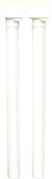 Zitstok Orville Wit - Kunststof