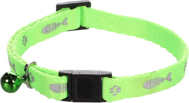 Halsband Ziggi Fluo groen