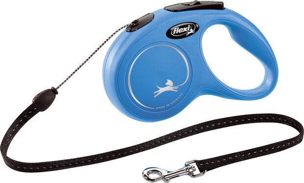 Flexi Rollijn New Classic Koord Blauw