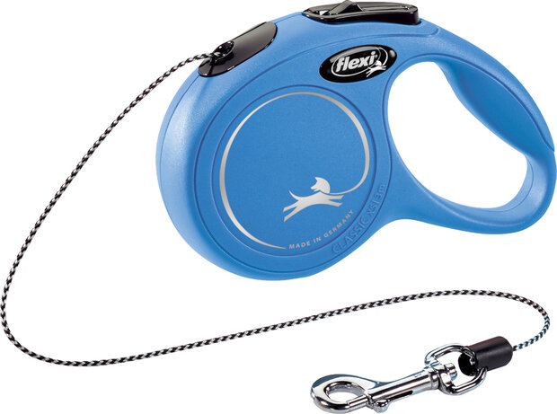 Flexi Rollijn New Classic Koord Blauw