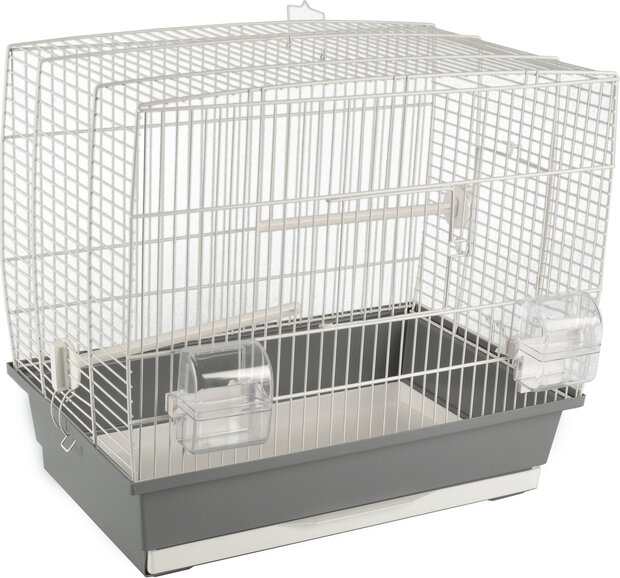 Parkietenkooi Selma 1 Wit Grijs