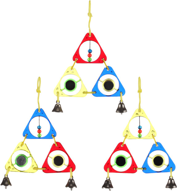 Vogelspeelgoed Delta Triangel Meerdere kleuren