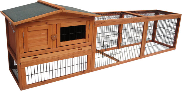 Konijnenhok Jumbo Classic Bruin