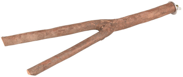 Zitstok Chico V-vorm Bruin - Hout