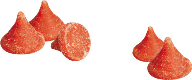 Snack Drops met aardbeismaak